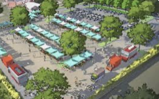 Planned development project in Magnolia Texas showing new construction and expanding residential communities.